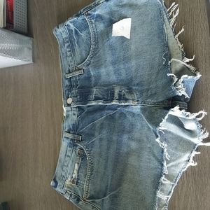 Agolde cutoff shorts